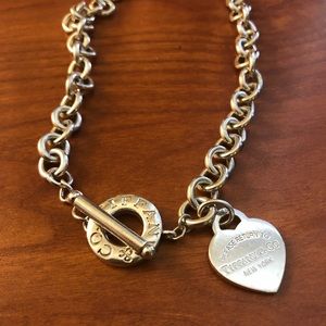 Necklace- Return to Tiffany heart-shaped